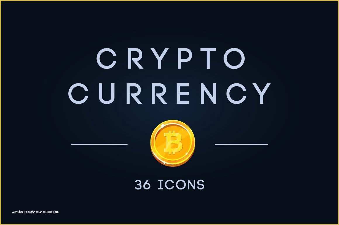 Cryptocurrency HTML Template Free Of Set Of Cryptocurrency Coins Icons Creative Market