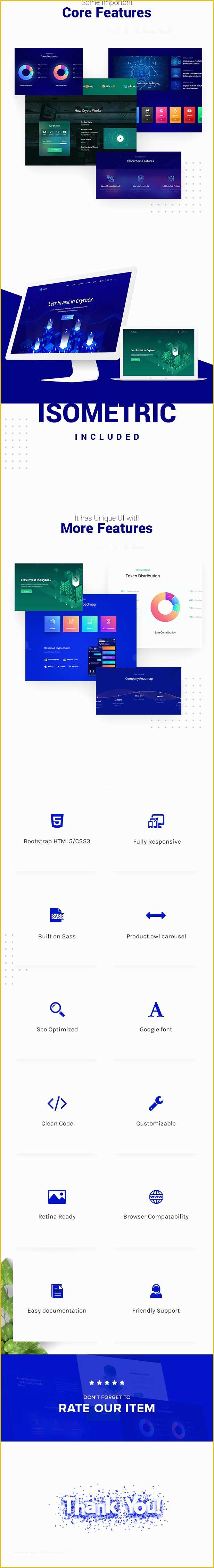 Cryptocurrency HTML Template Free Of Trypto Ico and Cryptocurrency Landing Page HTML Template