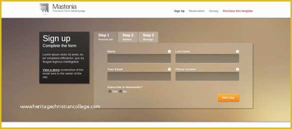 Css Template for Registration form Free Download Of 15 Best PHP Registration form Templates Free & Premium