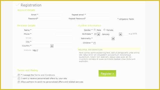 Css Template for Registration form Free Download Of 60 Beautiful Css Sign Up &amp; Registration form Templates