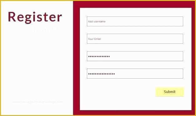 Css Template for Registration form Free Download Of Registration form Css Template Bootstrap Registration form