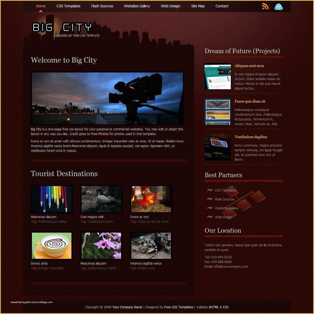 Css Templates for Music Website for Free Of Free Css Templates Free Css Website Templates Download
