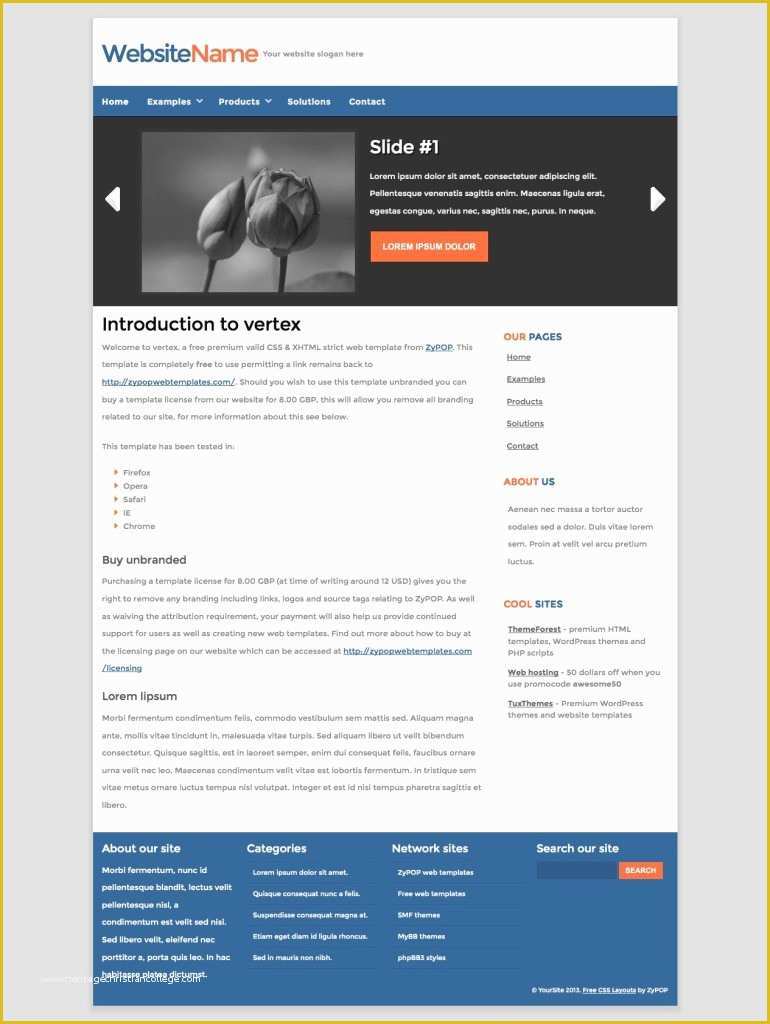 Css Web Templates Free Download Of 26 Of Free Css Website Template