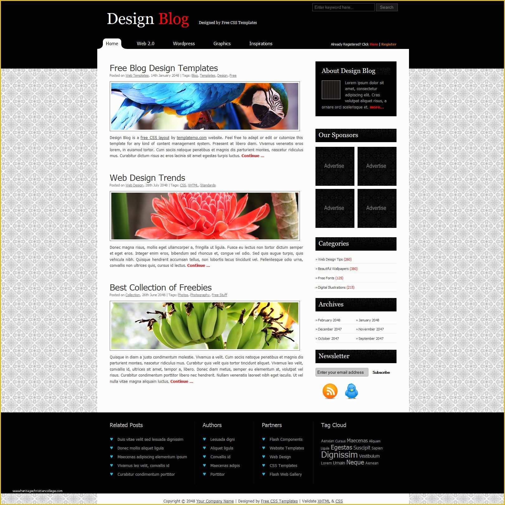 Css Web Templates Free Download Of Free Css Templates Free Css Website Templates Download