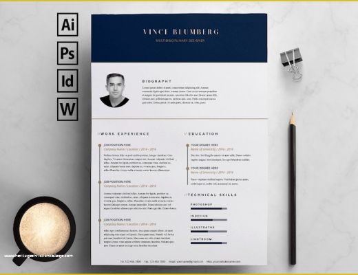 Curriculum Templates Free Of 50 Best Resume Templates for Word that Look Like Shop