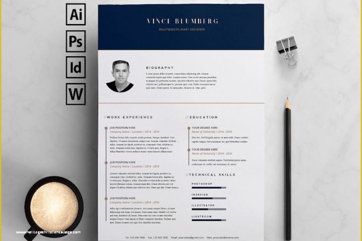 Curriculum Templates Free Of 50 Best Resume Templates for Word that Look Like Shop