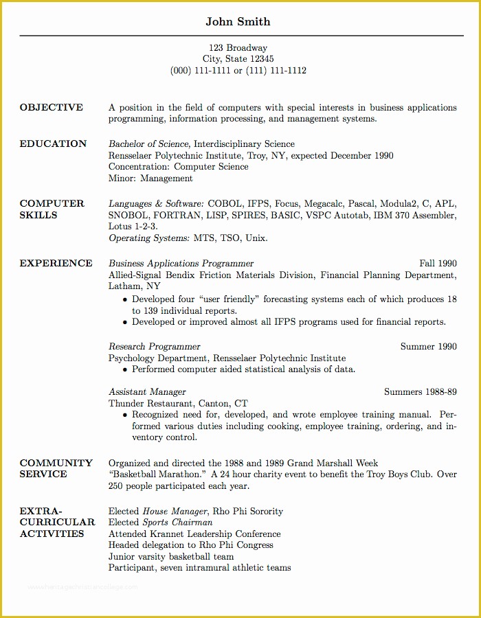 Curriculum Templates Free Of Latex Templates Curricula Vitae Résumés