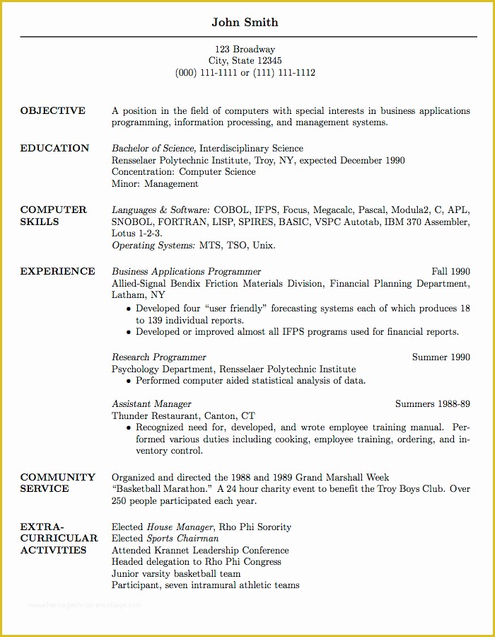 Curriculum Templates Free Of Latex Templates Curricula Vitae Résumés