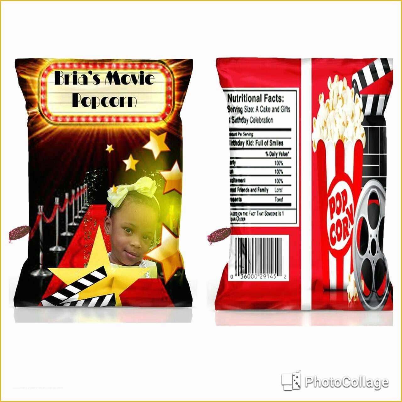 Custom Chip Bag Template Free Of Chip Bag Favorspersonalized Favor Bagscandy Buffet