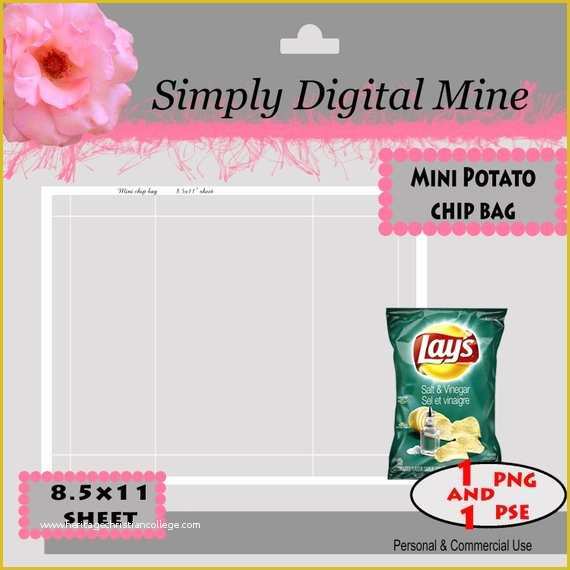 Custom Chip Bag Template Free Of You Design Potato Chip Bag Templates