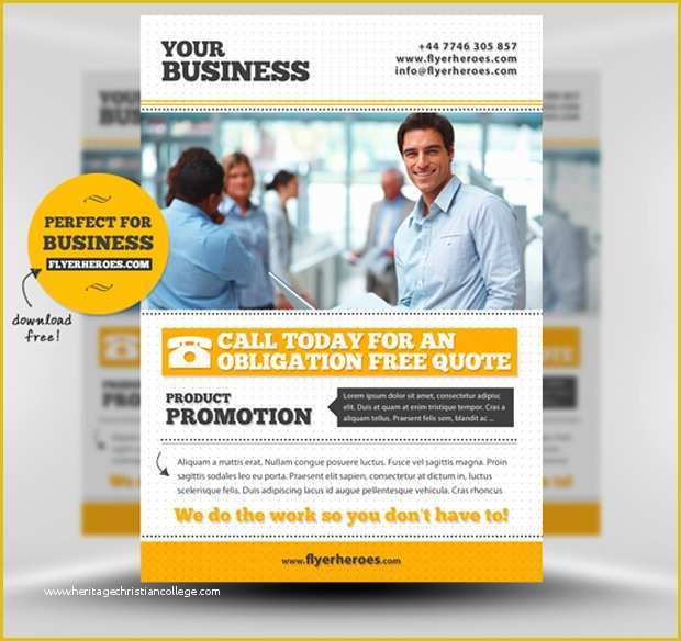 Custom Flyer Templates Free Of 30 Amazing Free Flyer Templates From Flyerheroes Extras