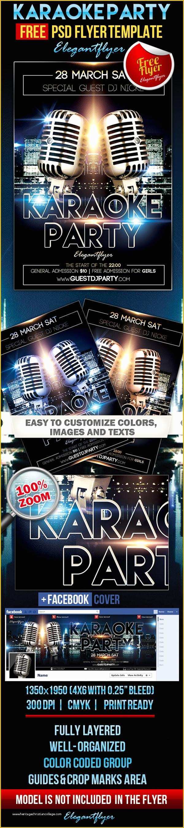 Custom Flyer Templates Free Of 50 Free Party Club event Psd Flyer Templates Techclient