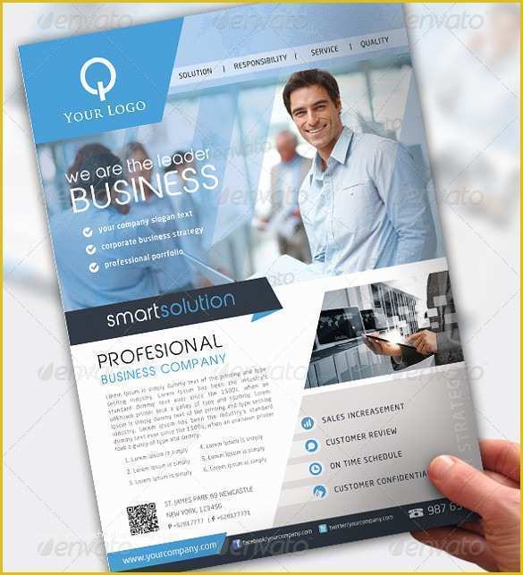 Custom Flyer Templates Free Of 55 Business Flyer Templates Psd Ai Indesign