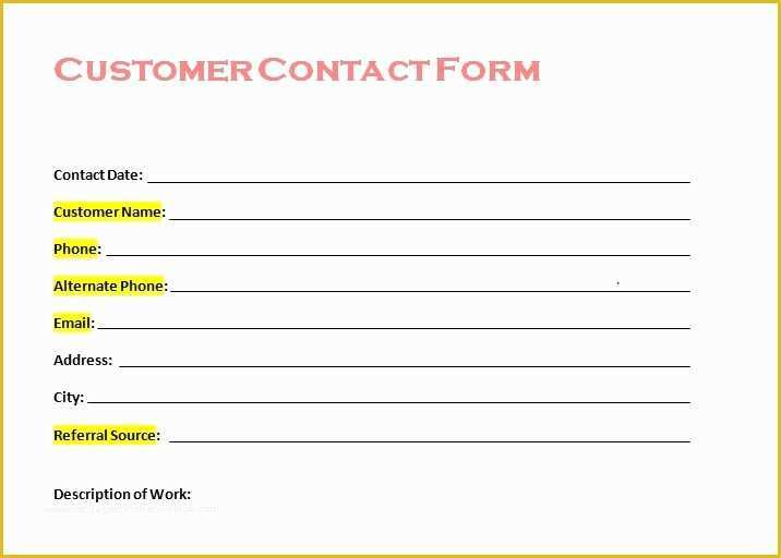 Customer Service Email Templates Free Of Free Customer Contact form From Tradesman Startup