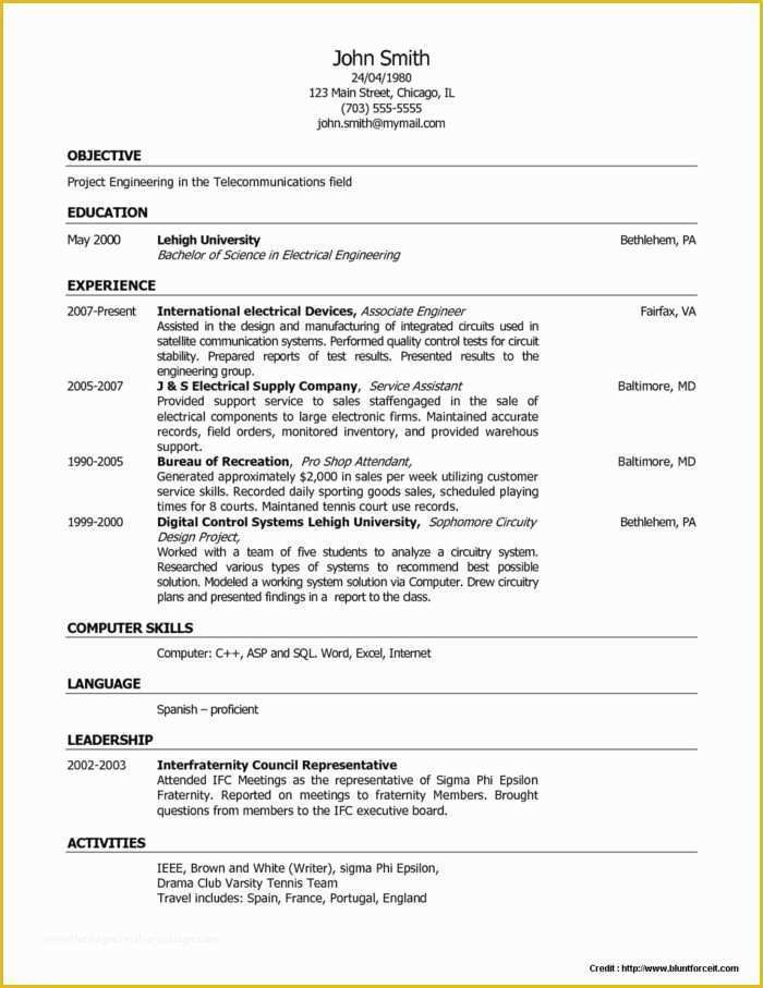 Customer Service Resume Template Free Of Customer Service Representative Resume Templates Resume