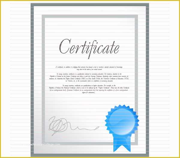 Customizable Certificate Templates Free Of 50 Creative Custom Certificate Design Templates