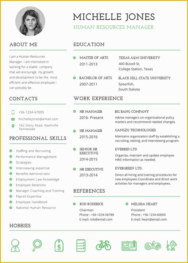 Cv Microsoft Word Template Free Of 37 Resume Template Word Excel Pdf Psd