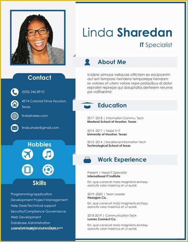 Cv Template Word Free Download 2018 Of Professional Resume Template 60 Free Samples Examples