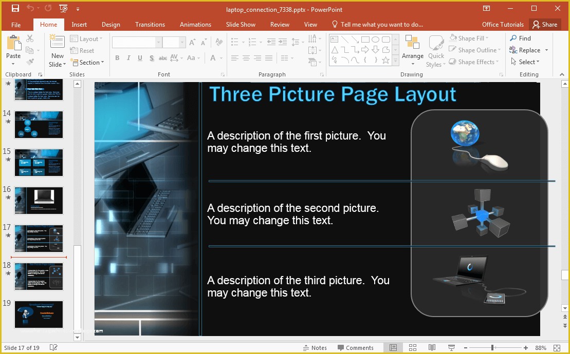 Cyber Security Powerpoint Template Free Of Animated Network Security Powerpoint Template