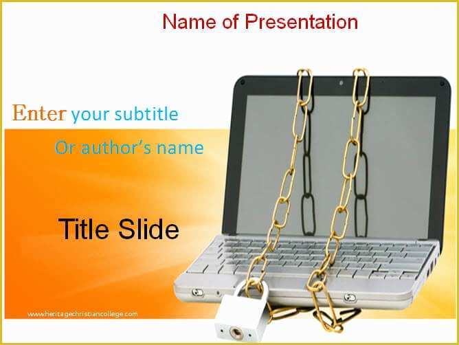 Cyber Security Powerpoint Template Free Of Cyber Security Powerpoint Template Ppt Slide Templates
