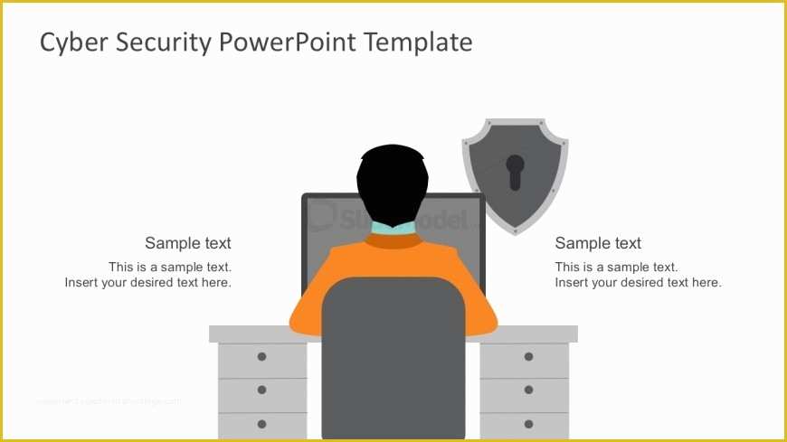 Cyber Security Powerpoint Template Free Of Cyber Security solution Template for Powerpoint Slidemodel