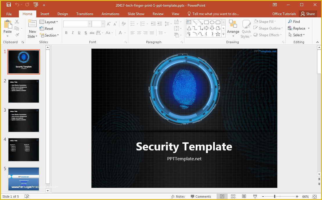 55 Cyber Security Powerpoint Templates Free