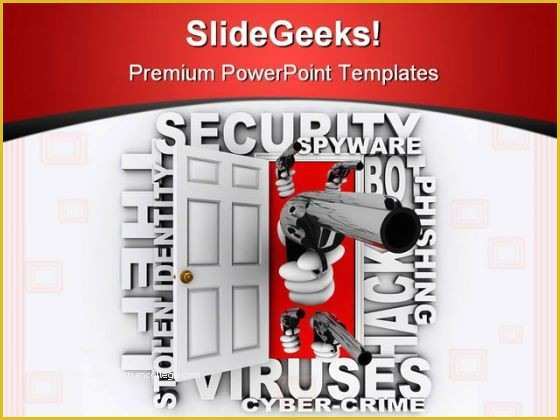 Cyber Security Powerpoint Templates Free Of Cyber Crime Security Powerpoint Templates and Powerpoint