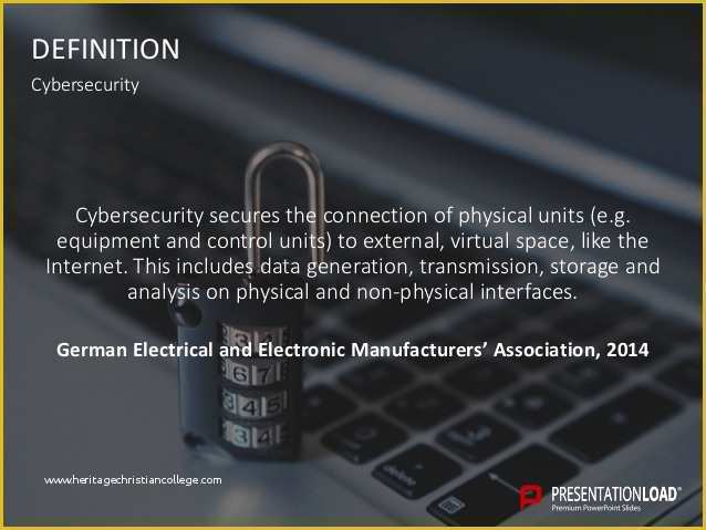 Cyber Security Powerpoint Templates Free Of Cybersecurity Ppt Slide Template