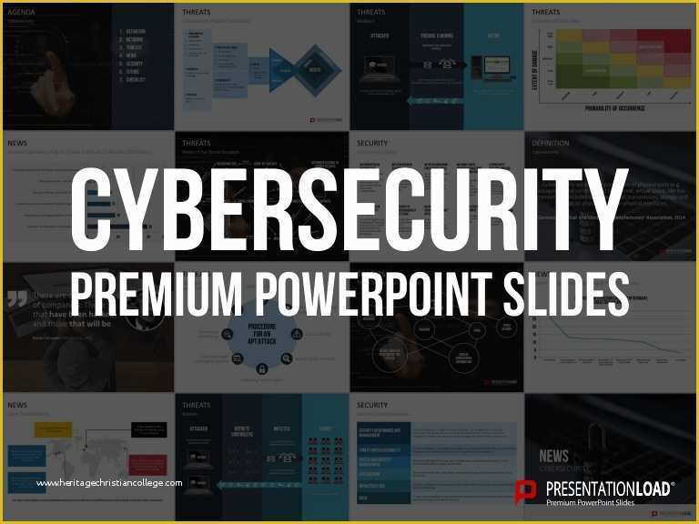 Cyber Security Powerpoint Templates Free Of Cybersecurity Ppt Slide Template