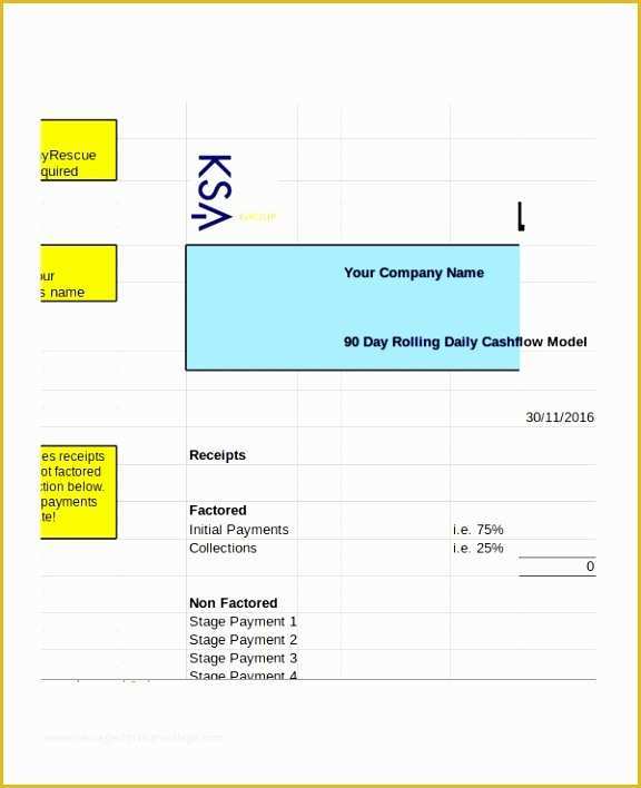 Daily Cash Flow Template Free Download Of 10 Daily Cash Flow Template Excel Uyrtu