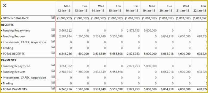 Daily Cash Flow Template Free Download Of Bud forecast Template Free Download Templates