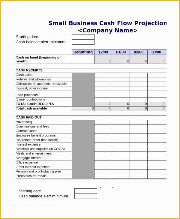 Daily Cash Flow Template Free Download Of Cash Flow Excel Template 11 Free Excels Download