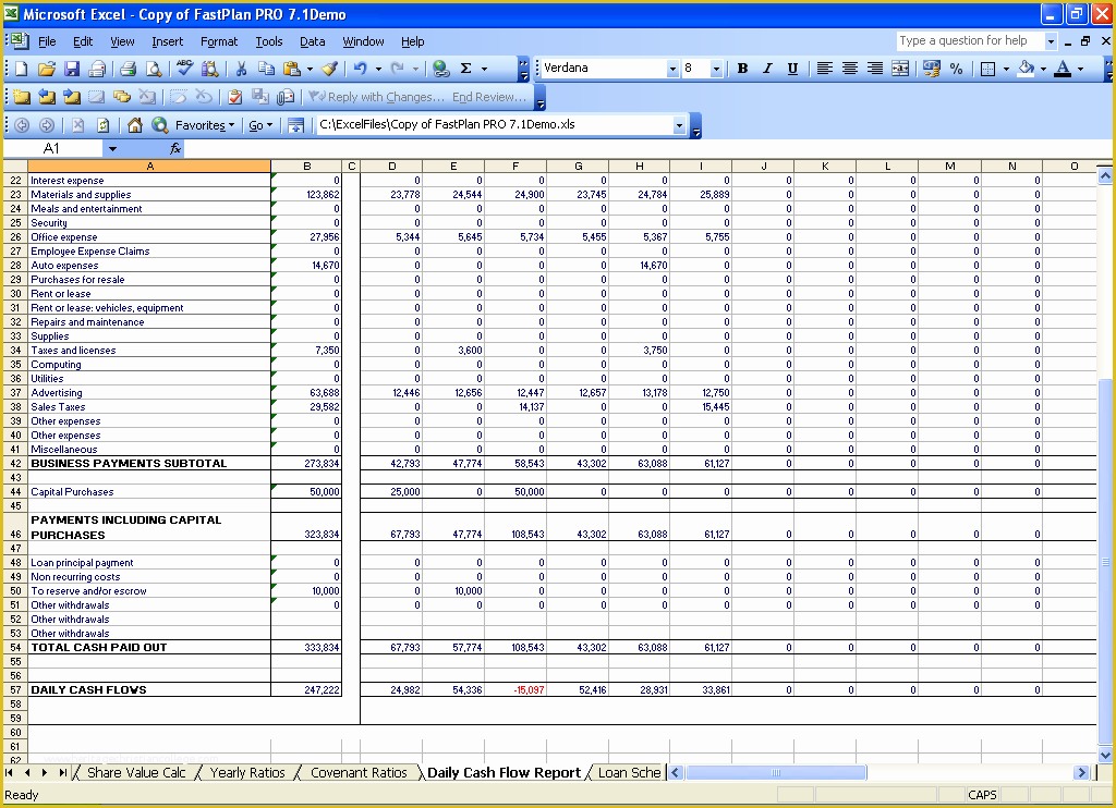 Daily Cash Flow Template Free Download Of Salon Receipt Template