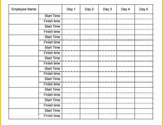 Daily Timesheet Template Free Printable Of 29 Free Timesheet Templates – Free Sample Example format