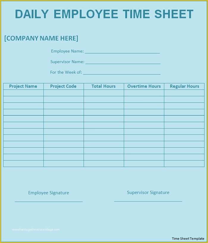 Daily Timesheet Template Free Printable Of 60 Sample Timesheet Templates Pdf Doc Excel