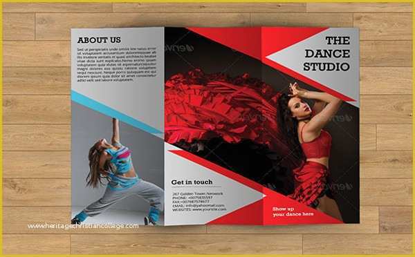 Dance Brochure Templates Free Download Of 15 Dance Studio Brochure Templates Free & Premium Download