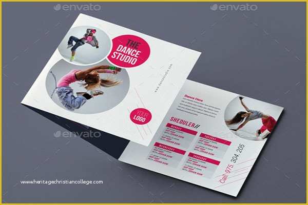 Dance Brochure Templates Free Download Of 17 Dance Studio Brochure Templates
