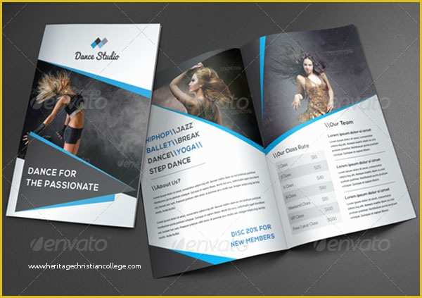 Dance Brochure Templates Free Download Of 26 Dance Studio Brochure Templates Free & Premium Psd