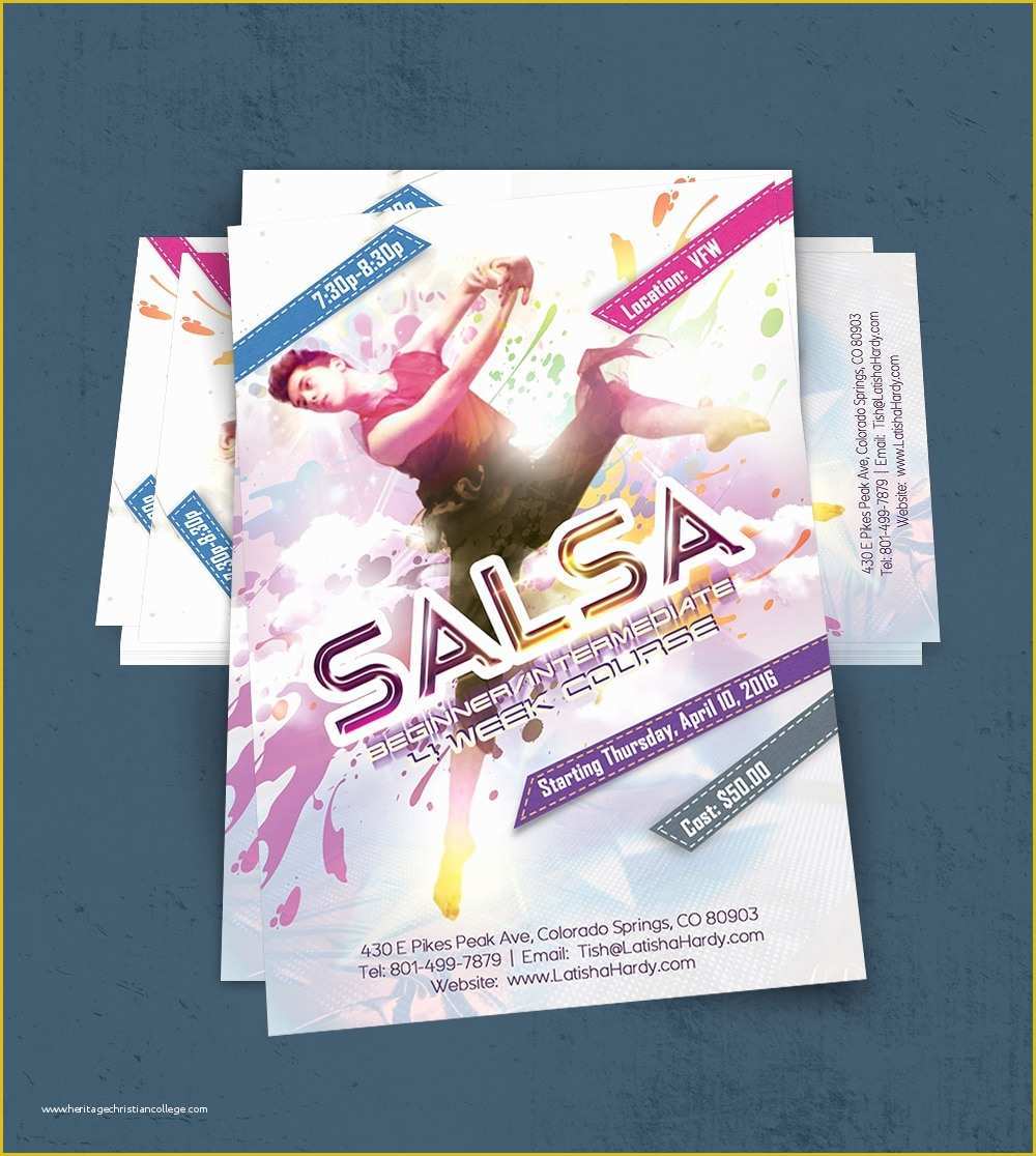 Dance Brochure Templates Free Download Of Free Flyer Templates Psd From 2016 Css Author