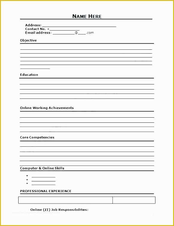 Dance Registration form Template Free Of Contest Registration form Template