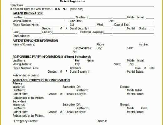 Dance Registration form Template Free Of Dance Registration form Template Registration form