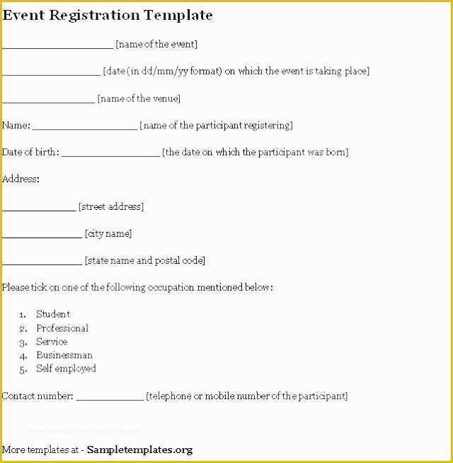 Dance Registration form Template Free Of Workshop Registration form Template Registration Workshop