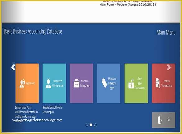 Database Templates Free Download Of 51 Microsoft Access Templates – Free Samples Examples