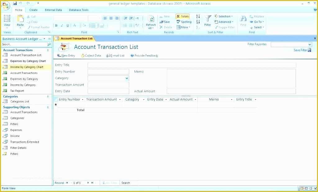 Database Templates Free Download Of Access Accounting Template This Database Templates Was