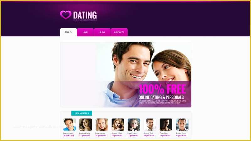 Dating Site Template Free Of 13 Principles for the Development Of Dating Websites