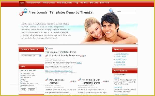 Dating Site Template Free Of Y Dating Love Flash Website Template