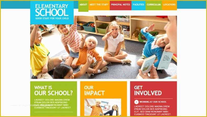 Daycare Website Templates Free Download Of 11 Kindergarten Joomla themes & Templates