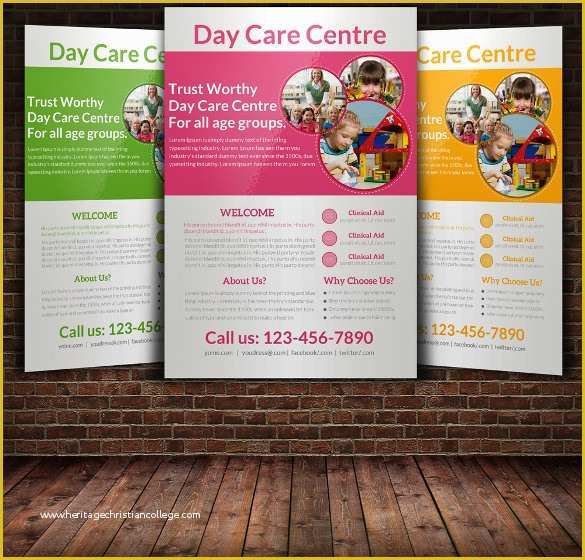 Daycare Website Templates Free Download Of Daycare Flyer Template 20 Download Free Documents In