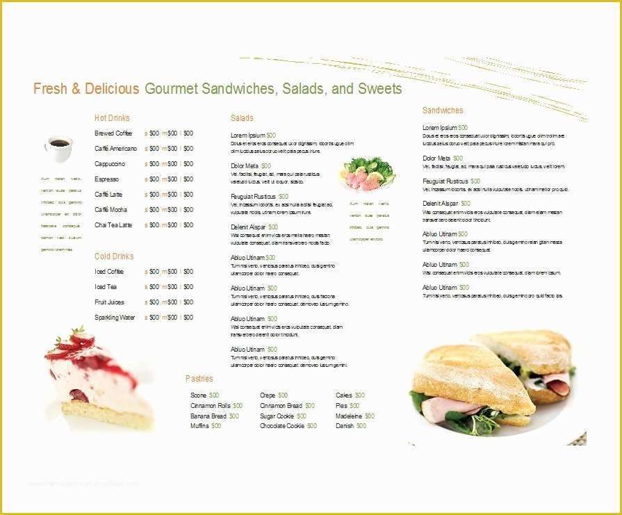 Deli Menu Templates Free Downloads Of 30 Restaurant Menu Templates & Designs Template Lab