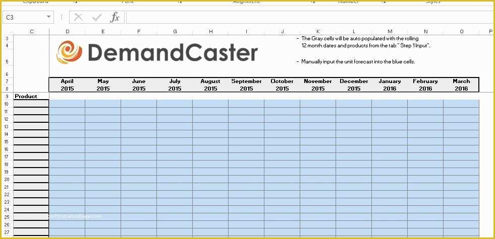 Demand forecasting Excel Template Free Download Of Free S&op Excel Template Series Demand Vs Supply